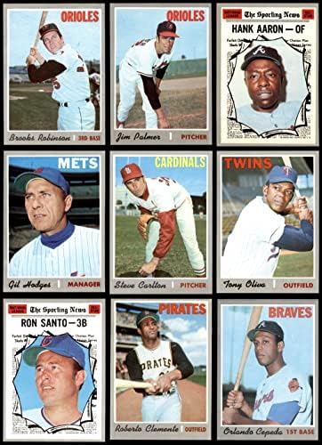1970 Топс Бејзбол комплетен сет NM/MT