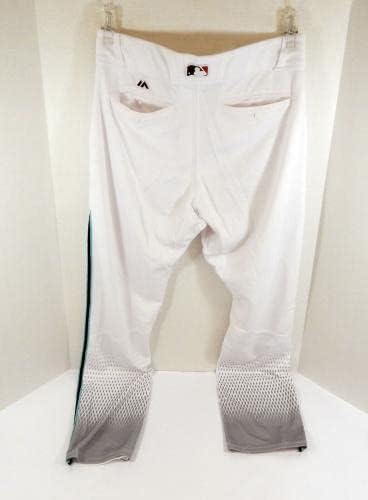 година Аризона Дијамандбакс Дејвид Пералта 6 Игра користеше бели панталони 35-39-32 0-Игра користена MLB панталони