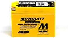 Motobatt MBT4BB 40CCA Фабриката активирана батерија Quadflex AGM