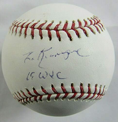 Ед Кранепул потпиша автоматски автограм Бејзбол Б98 - автограмирани бејзбол