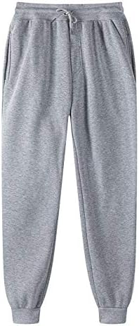 OWOT џемпери за мажи Зимски есен џемпери хип-хоп панталони со нозе поставени обични панталони плус големина