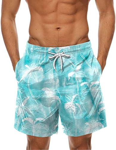 Венкомг1 машки пливање стебла, брза суви хавајски шорцеви летни табли со шорцеви на плажа Тропски шорцеви сурфање стебла