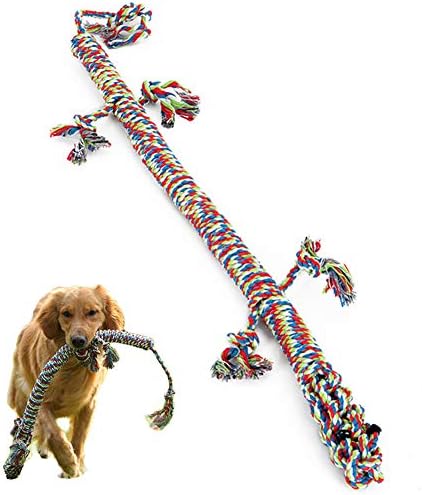 Играчки со јаже за кучиња За Агресивни Џвакачи, Неуништливо Влечење Играчки За Воени Кучиња За Џвакање И Играње Заби, Издржливи Играчки