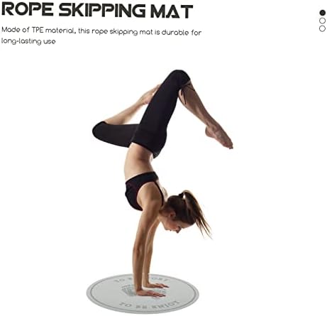Деклас прескокнување на мат скок јаже Мат, отворено поставена јога мат, неблагодарна работа, преносен фитнес тренинг