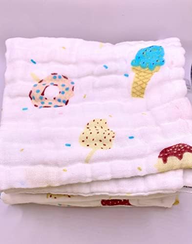 8-пакувани крпи за бебешки бура, ултра-апсорбитни, плукачки крпи, супер меки, подарок за туширање за новороденче, новороденче за лице, супер