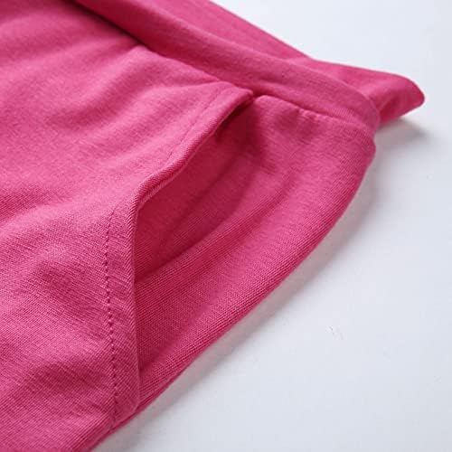 Печати шорцеви за жени за жени случајно лето, женски еластични удобни шорцеви со високи половини со џебни плажа кратки панталони