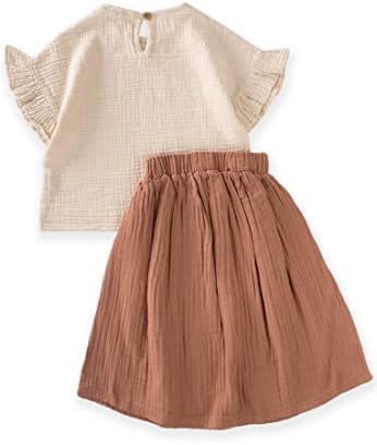 Cigit Concept стилски и елегантен памук девојче здолниште сет - совршен за специјални прилики или секојдневно носење