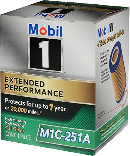 Mobil 1 M1C-251A Extended Performance Filter Oil, 1 пакет