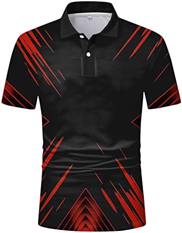 XXBR Менс Поло голф кошули, модна лента со тениски врвови со кратки ракави летни тенок вклопат обични атлетски спортови кошула