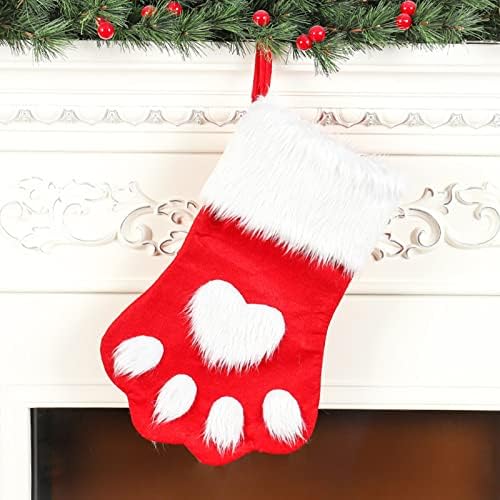 Dbylxmn бонбони подароци чорапи Персонализирани камин порибување Божиќни украси за дома и додаток за забава за детски семејни празнични