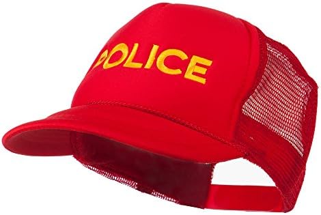 E4HATS.com младинска полиција извезена капа од пена