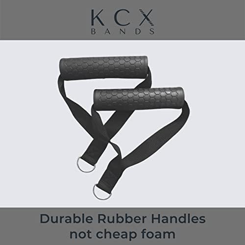 Обврски за отпорност на KCX - грижа за рамото, јачина, перформанси, загревање, ротаторска манжетна и заштита од SCAP - сет од 2 опсези, додатоци,