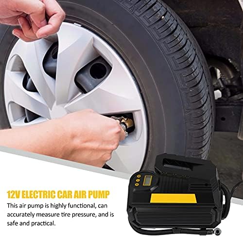 Wakauto Car гуми со инфлатор автомобил гума за надувување на туѓи гуми со инфлатор дигитален дисплеј автомобилска гума на инфлатор пумпа