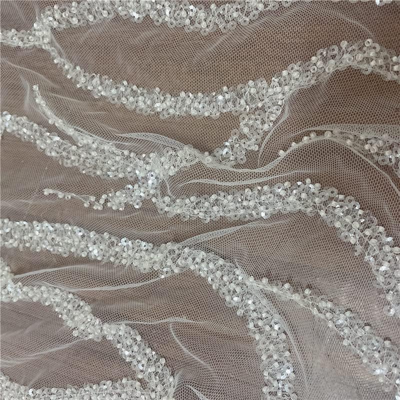 TJLSS брадавица чипка ткаенина за свадбени садови рачно изработени материјали за шиење DIY