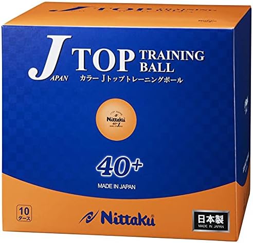 Nittaku NB-1377 Топни топки во табела, вежбање боја J Top, Тенис за обука, 10 десетици