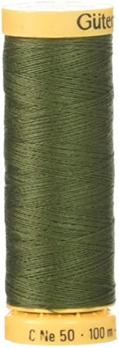 Гутерман 103С-8660 природна памучна нишка, 110 г., длабока шума, зелена