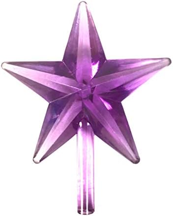 Национален Artcraft® Средна Традиционална Ѕвезда За Керамички Новогодишни Елки-Виолетова