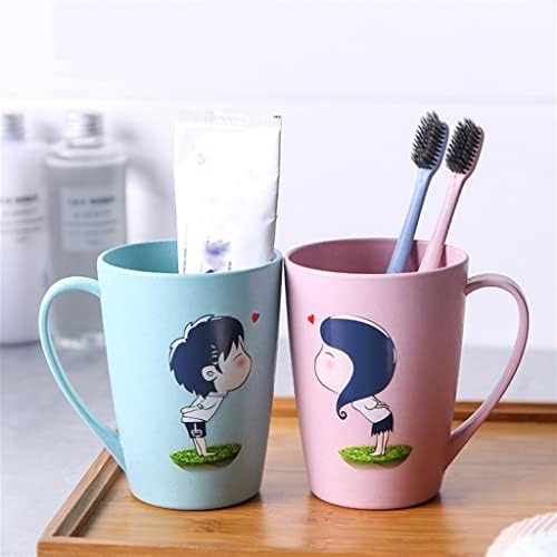 Seasd Dair Chup Chspursh Cop Set Home Chrushing Cup Models Cute пар чаши за миење на устата