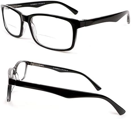 Бифокална Визија Класичен Правоаголник Рамка Пролет Шарки Читање Очила