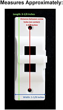 Бела Шарка Заклучување На Светлината Прекинувач Капак-Спречи случајно вклучување &засилувач; исклучување