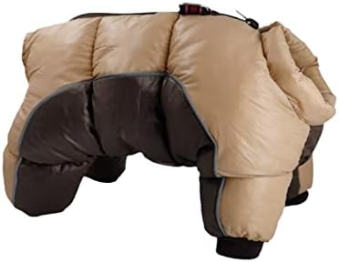 Зимска облека за домашни миленици Супер топла јакна подебела памучна палто водоотпорна облека за миленичиња за француски булдог
