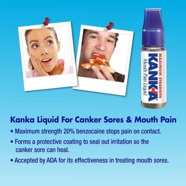 Канк-а течност за болка во устата .33 fl oz
