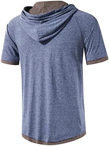 Локален мод Менс обичен моден атлетски џемпер со лесна активен олејник кошула дуксер