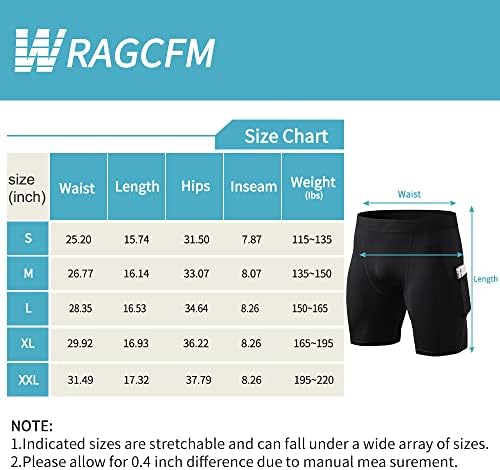 Шорцеви за атлетска компресија на машка компресија со џебови кои работат со активна долна облека