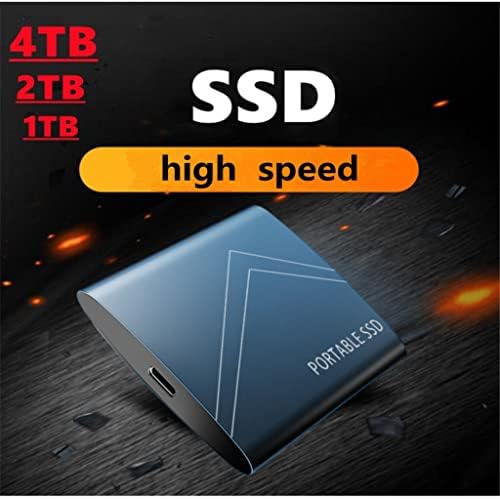 Mjwdp Typc-C Пренослив Хард Диск SSD Шема 4TB 2tb Надворешен SSD 1tb 500gb Мобилен Хард Диск СО Цврста Состојба USB 3.1 Надворешен