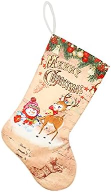 Големи декоративни велигденски јајца кои отвораат персонализирани божиќни чорапи, вклучувајќи ги и Детските снежни деца со Дедо Мраз со