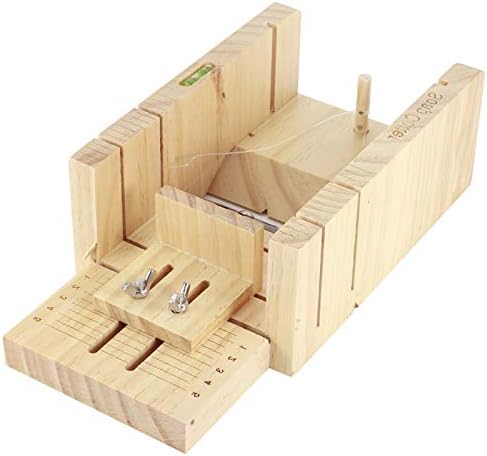 Мулти -функција дрвен сапун кутија за сечење рачно изработен калап за секач за леб за правење сапун од свеќи за DIY