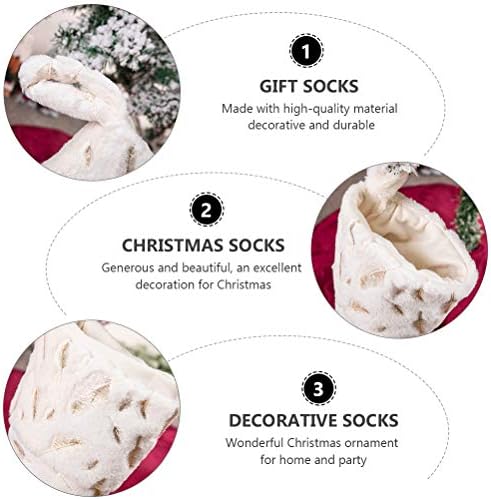 Божиќно порибување на Божиќ, божиќни чорапи за подароци, декоративни чорапи што се користи за славење на Божиќ