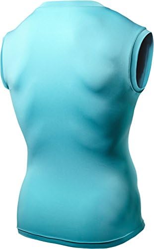 TSLA 1 или 3 пакувања кошули за вежбање без ракави, суво вклопување во компресија за прекин на компресијата, атлетски резервоар за обука