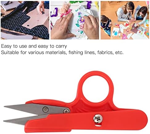 Ножици за шиење, мазнење на сечење цврста трајна конец Snips не'рѓосувачки челик за дома за шиење