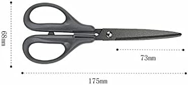 Ножици од не'рѓосувачки челик KRIVS, остри занаетчиски ножици, користени за шиење, игли, уметнички дела и канцелариски ножици