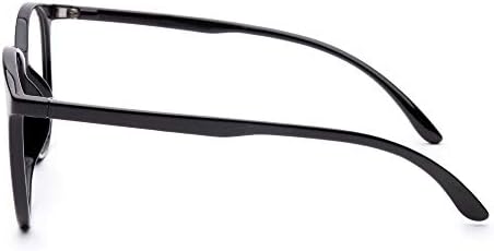 Jcerki Преголема Рамка Компјутерски Очила За Читање +4.25 Мажи Жени Лесни Анти Сина Светлина Читатели Очила