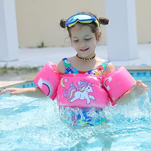Детски Елек За Пливање Деца Прилагодлив Ремен За Пливање Базен Плови Учат Обука За Пливање, Симпатична Опрема За Обука За Пливање