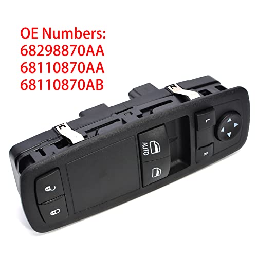 Power Windows Master Switch Control Litter Botton за 2012-2015 RAM C/V Cargo Van, за Dodge Grand Caravan, за Chrysler Town & Country, Side