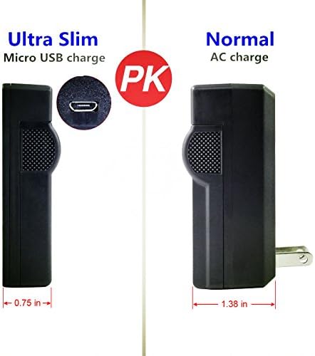 Kastar Battery & Slim USB полнач за EN-EL10 MH-63 и Coolpix S60, S80, S200, S210, S220, S230, S500, S510, S520, S570, S600, S700, S3000, S4000,