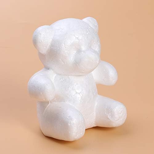Амосфун пена мечка моделирање 3Д полистирен пена од животинска облици DIY роза мечка со украси за подароци на в Valentубените цвет,