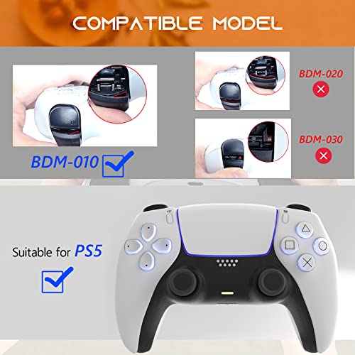 YwlRong PS5 микрофон Флекс кабел за Sony PlayStation 5 PS5 BDM-010 Рачка за замена на контролорот на кабелот за внатрешни микробранови со алатки