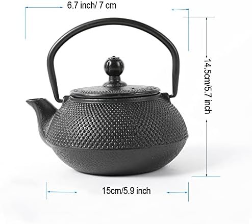 Хоок леано железо чајник со инфузер од не'рѓосувачки челик