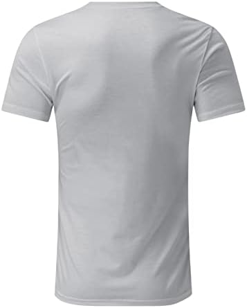 XXBR летни обични маици за мажи риби печатени кратки ракави о-вратот за дишење удобност лабава тренинг спортски врвови врвови