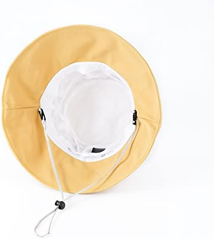 Docila Stylish Pleated Busket Hat за жени обичен памук лесен рибарски капачиња за преклопување на сонце