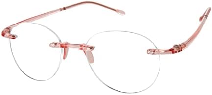 Скојо Њујорк Гелови Тркалезни Очила За Читање, Ултра Лесни Читатели Без Обрач За Жени и Мажи