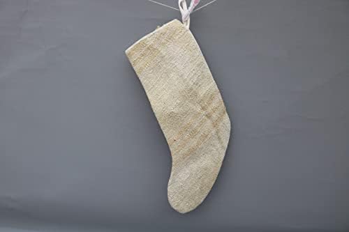Подарок за перница Сарикаја, Божиќно порибување, беж порибување, божиќни чорапи од коноп, порибување на Килим, порибување на Санта