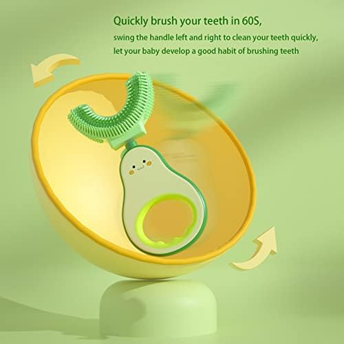 Четка за заби на раксифу 2 пакет за деца од 2-6 години, четка за заби за деца 1-7 години деца, дополнителна мека четка за заби во