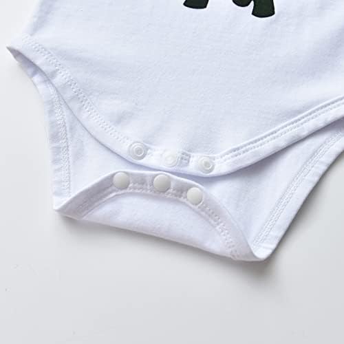 Kulcerry новороденче бебе момче облека со долги ракави ромпер панталони капачиња од 3 парчиња облеки