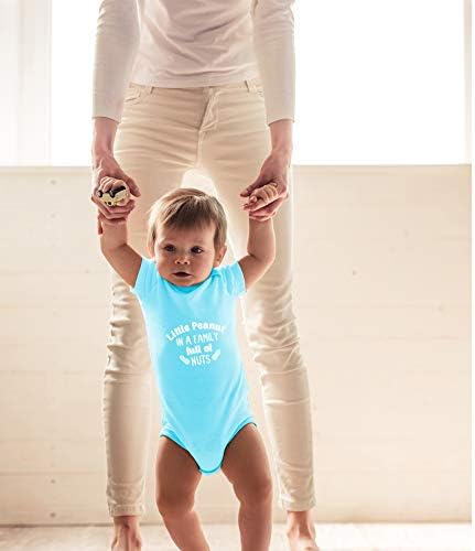 Cbtwear Мал кикирики - Смешни подароци за ново семејство - Симпатично новороденче едно парче бебешко тело за бебиња