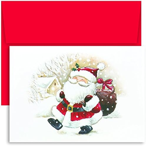 Ремек-дело студија за празници за светла колекција 16-броеви на боксот религиозни Божиќни картички со пликови, 7,8 x 5,6, бебе Исус